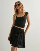 Only - Musta - Onlibiza Life Short Skirt Wvn Noos
