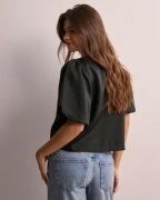Neo Noir - Musta - Aska Dull Satin Blouse
