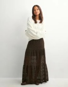 Only - Ruskea - Onlluna Long Skirt Jrs