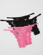 Nelly - Vaaleanpunainen - Adorable 5-Pack Thong
