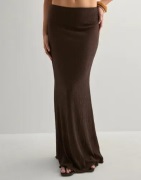 Nelly - Ruskea - Fine Structure Skirt