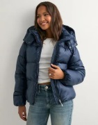 Nelly - Sininen - Everyday Puffer Jacket (semi shiny)