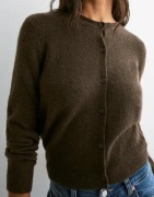 Pieces - Ruskea - Pcmalou Ls Knit Cardigan Noos Bc
