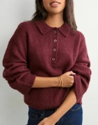 Gina Tricot - Punainen - Alpaca blend knitted sweater