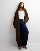 Only - Ruskea - Onlazu Ls Coatigan Cc Knt