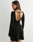 Gina Tricot - Musta - Glitter mini dress