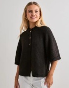 Neo Noir - Ruskea - Benuta Fluffy Knit Cardigan