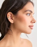 Pilgrim - Kulta - Hudsyn Ear Cuff, 2-in-1 Set