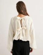 Gina Tricot - Valkoinen - Open back top