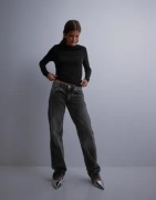 Vero Moda - Musta - Vmnara Ls Pleat Top Jrs