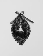 Pieces - Musta - Pcnaina Lace Hip Scarf