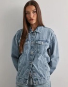 Only - Sininen - Onlocean L/S Oversize Jkt Dnm Noos