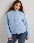 Pieces - Sininen - Pcrikke Quilted Jacket Noos