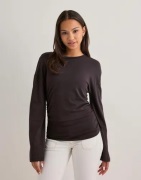 Vero Moda - Ruskea - Awnavaro Ls O-neck Top