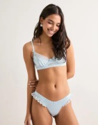 Nelly - Sininen - Silky Romance Satin Thong