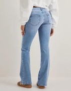 Only - Sininen - Onlblush Lw Flared Dnm REA155 Noos