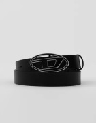 Diesel - Musta - Oval D Logo B-1DR 25 belt