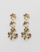 Pieces - Kulta - Pcrina D Earring 2-Pack
