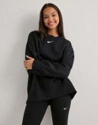 Nike - Musta - W Nsw Phnx Flc Os Long Crew