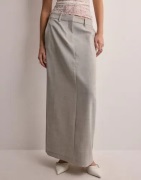 Vero Moda - Beige - Vmcassidy Hw Ancle Skirt