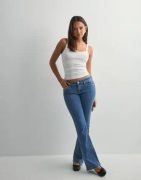 Only - Sininen - Onlwauw Lw Flared Dnm Box