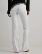 Only - Valkoinen - Onlblush Mid Flared Dnm REA0730 Noo