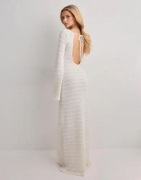 Nelly - Valkoinen - Crochet Maxi Dress