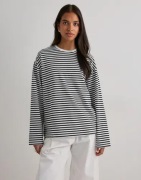 Pieces - Ruutu/Raita - Pcsadie Ls Top Noos