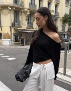 Nelly - Musta - My Chill Boatneck Sweat