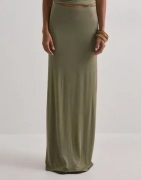 Nelly - Vihreä - Perfect Low Waist Maxi Skirt