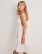 Pieces - Valkoinen - Pckiana Sl Dress Wvm Bc