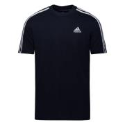 adidas T-paita 3-Stripes - Navy/Valkoinen