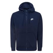 Nike Huppari NSW Club - Navy/Valkoinen