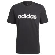 adidas T-paita Essential Linear Logo - Musta/Valkoinen