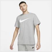 Nike T-paita NSW Icon Swoosh - Harmaa/Valkoinen