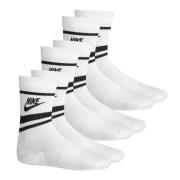 Nike Sukat NSW Crew Essential 3-pack - Valkoinen/Musta/Musta