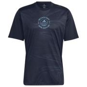 adidas Juoksu-t-paita Running For The Oceans - Musta/Sininen