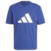 adidas T-paita Future Logo - Sininen/Valkoinen