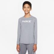 Nike Pro Harjoituspaita Dri-FIT - Harmaa/Valkoinen Lapset