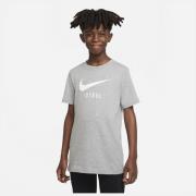 Nike T-paita NSW Swoosh - Harmaa/Valkoinen Lapset