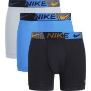 Nike Bokserit 3-pack - Musta/Sininen/Harmaa