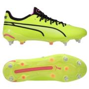 PUMA King Ultimate SG Phenomenal - Electric Lime/Musta/Poison Pink