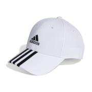 adidas Baseball Lippis 3-Stripes - Valkoinen/Musta