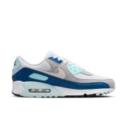 Nike Air Max 90 Men's Shoes PURE PLATINUM/WHITE-GLACIER BLUE