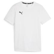 PUMA T-paita teamGOAL Casuals - Valkoinen/Musta Lapset