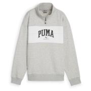 PUMA SQUAD Half-Zip FL Light Gray Heather