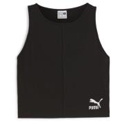 CLASSICS Ribbed Crop Top PUMA Black