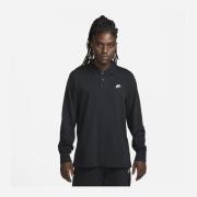 Nike Club Men's Long-Sleeve Knit Po BLACK/WHITE