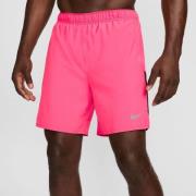 Nike Juoksushortsit Dri-FIT Challenger 7" 2 IN 1 - Pinkki/Musta/Hopea